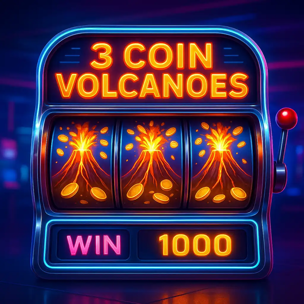 3 Coin Volcanoes Spielautomat Vorschau